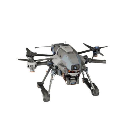 Modello 3D Drone Laboratorio di Ricerca per Livelli di Game Engine