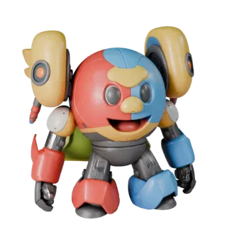 High Poly Robot Style Mascot | Pro Render Detail Asset