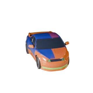 Cartoon Crossover 3D Model for Stylized Games PBR Asset