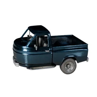 Vintage Pickup Truck 3D Model - High Poly PBR Asset for