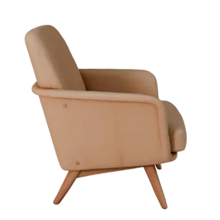 Modern Lounge Chair 3D Kit Asset for Studio Builds