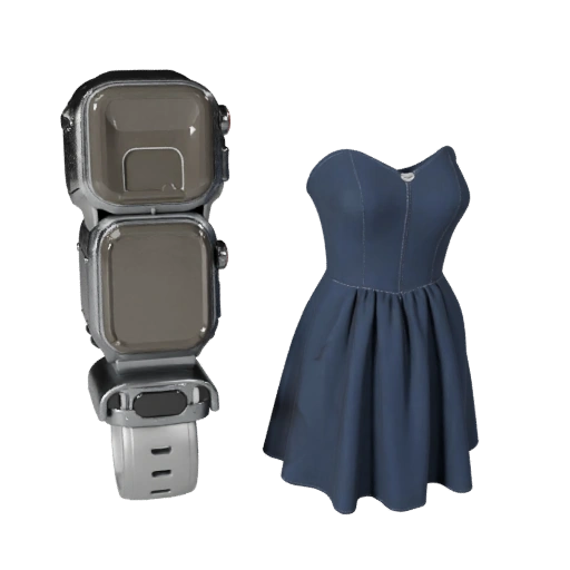 Funda de Smartwatch Elegante Activo 3D para Uso en Motores de Juego