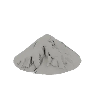 Clay Mound 3D Model