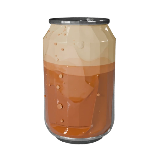 Stilisierte Cola-Dose 3D-Asset für Casual Engines