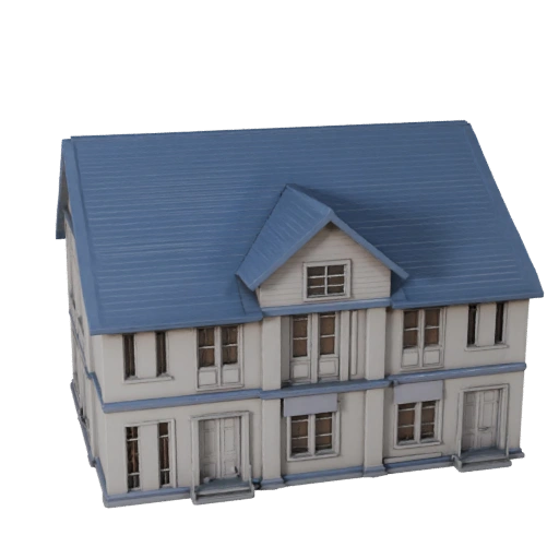 Casa de Praia STL Imprimível Modelo 3D - Ativo de Escala Imprimível