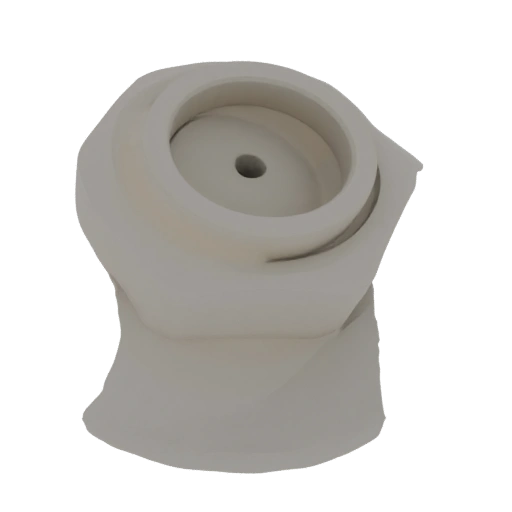 Abstract Swirl Planter