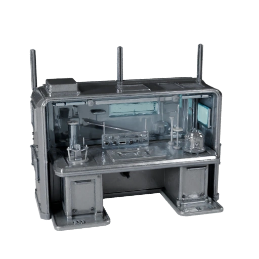 Capsula di Contenimento Futuristica 3D per Kit di Costruzione