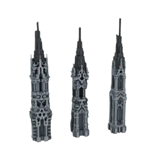 Gothic Spire 3D Model