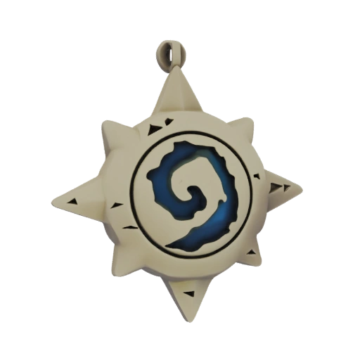 Hearthstone Pendant 3D Model