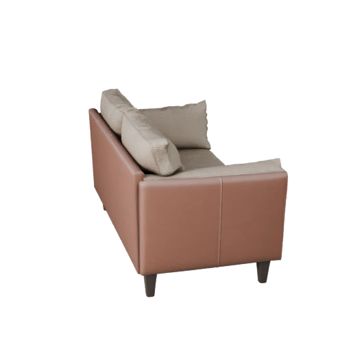 Modulare Loveseat 3D Asset für Engine-Level