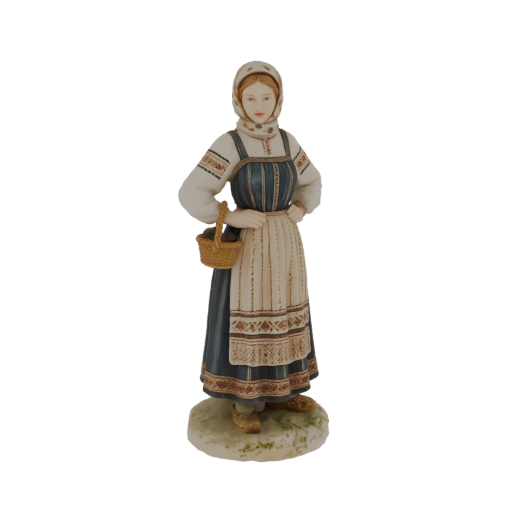 Traditional Russian Woman Figurine