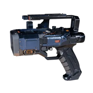 High Poly Cyberpunk Portable Scanner 3D Hero Asset