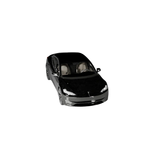 Modello 3D Berlina Elettrica Ispirata a Tesla per Unreal Engine