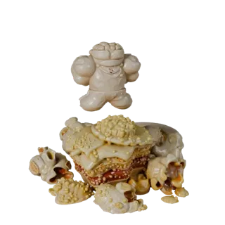 High Poly Popcorn 3D Asset for Hero Cinema Renders
