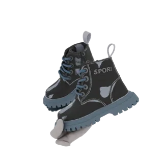 Sporty Combat Boots 3D Model