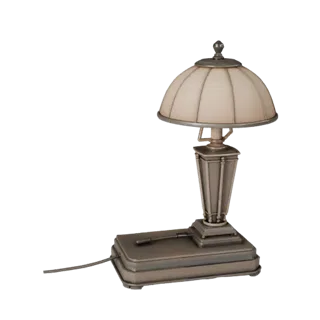 Art Deco Table Lamp 3D Asset for Cinematic Renders