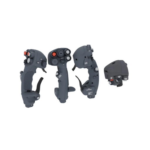 Modern Flight Sim Joysticks and Throttle Set