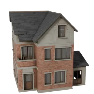 Tiny House 3D Model for Unreal - Realtime UE Asset