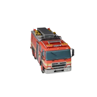 Fire Truck 3D Model for Blender - Render Ready Asset (Legacy)