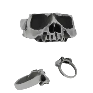 Skull Ring 3D Model