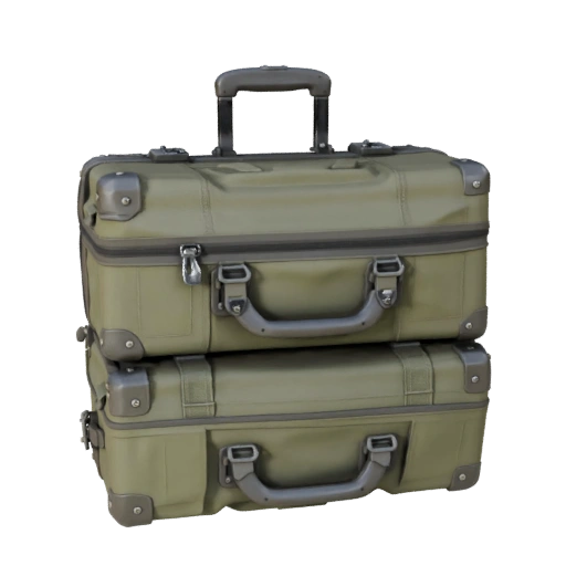 Valise de voyage modulaire style militaire Kit 3D