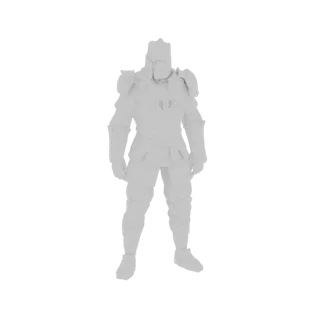 Knight Armor 3D Model