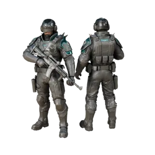 Sci-Fi ENEMY Soldier Character Model - Rigged