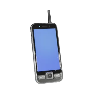 Flagship Retro Mobile Phone 3D Cinema Studio Asset