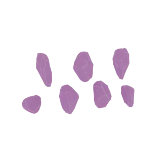 Purple Crystal Cluster