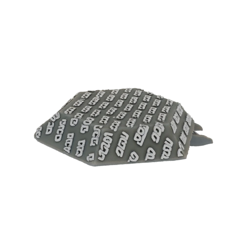 Abstract Geometric Patterned Object