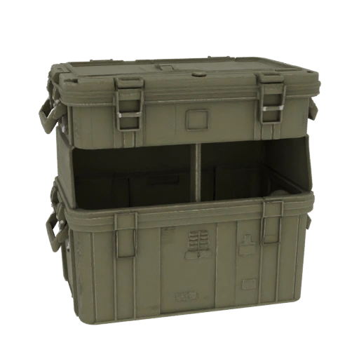 Bac de Rangement Style Militaire Imprimable 3D