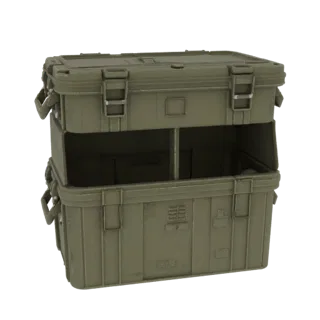 Bac de Rangement Style Militaire Imprimable 3D