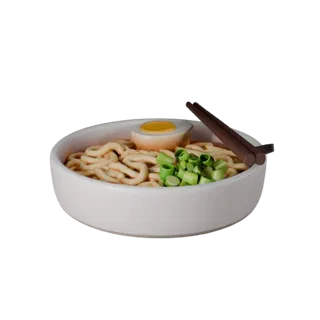 Ramen Noodle Bowl 3D Render for Studio Catalog Use