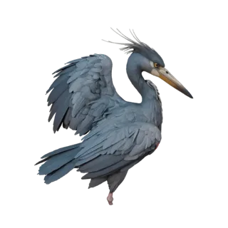 Modello 3D Airone per Blender - Asset PBR con Texture | Royalty-Free
