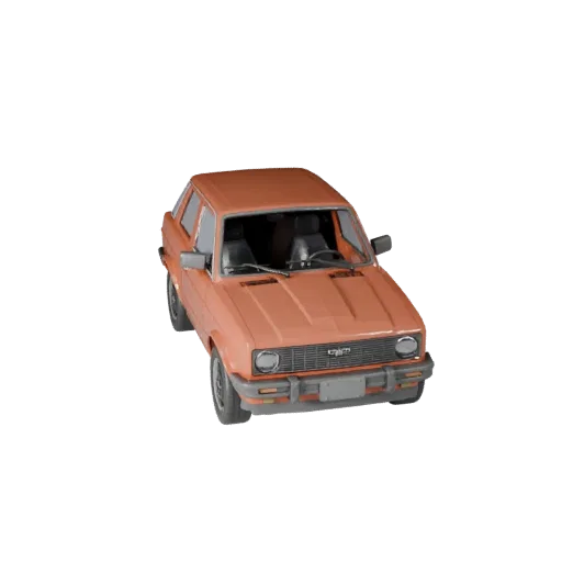 Car 3D Model for Unity - Low Poly PBR Game Asset for Sale