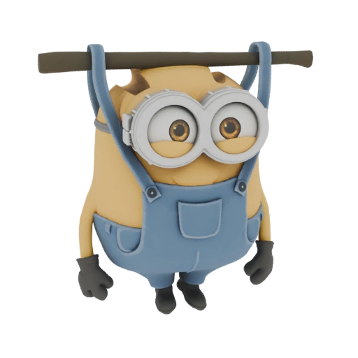 Hanging Minion 3D Model