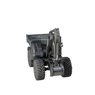 Game Ready Dump Hauler 3D Model for Realtime Games - PBR