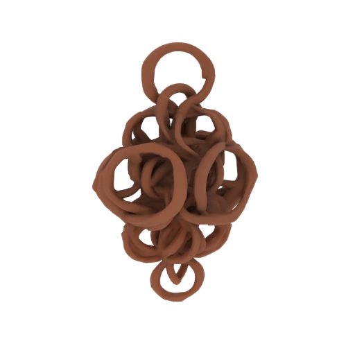 Tangled Brown Worms