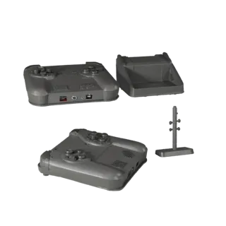 Portable Arcade Stick 3D Asset for Online Browsers