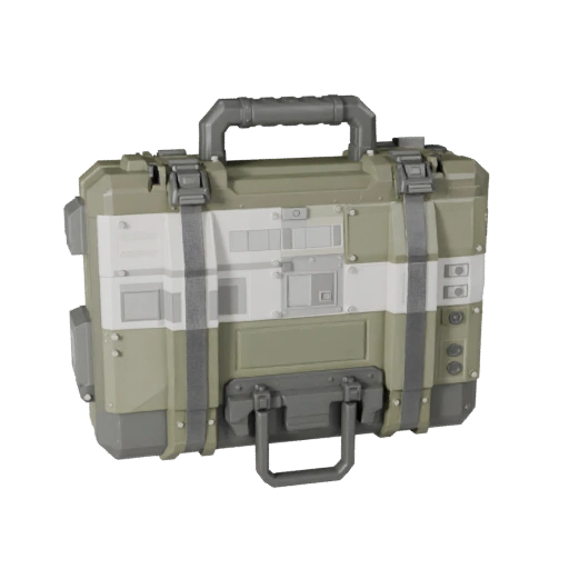 Training Range Case 3D Game Asset for Realtime Use