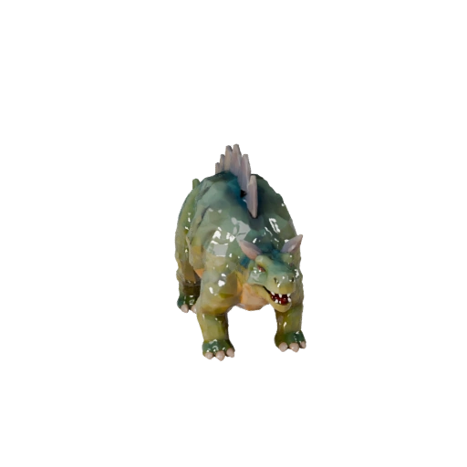 Modello 3D Stegosauro Low Poly - Asset Unity con FBX | PBR