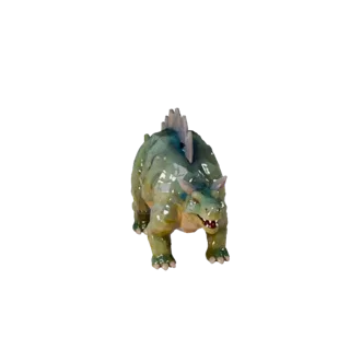 Low Poly Stegosaurus 3D Model - Unity Game Asset with FBX | PBR