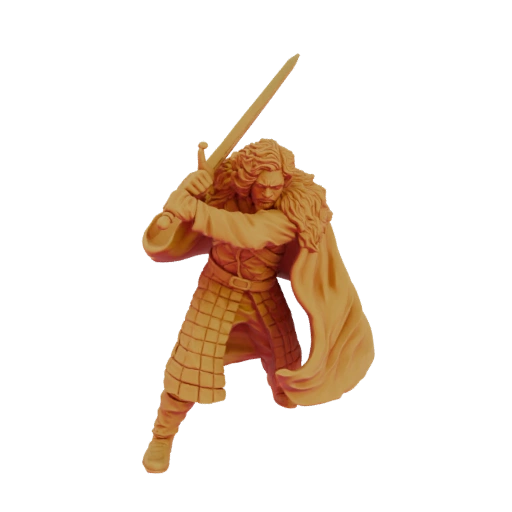 Fantasy Warrior with Sword