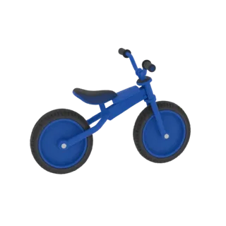 Blue Kids Balance Bike