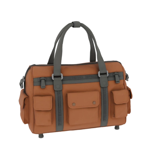Utility Handtasche STL 3D-Asset für Tabletop-Druck
