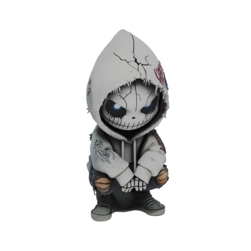 Creepy Doll Character 3D Model