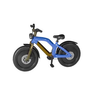 Game Ready Electric Bike 3D Model for Realtime Use