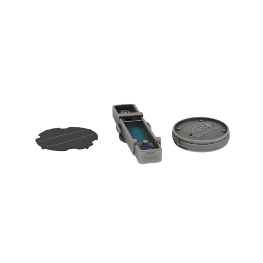 Vintage Brosche 3D-Asset für AR, WebGL und Browser