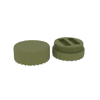 Threaded Cap and Base Set