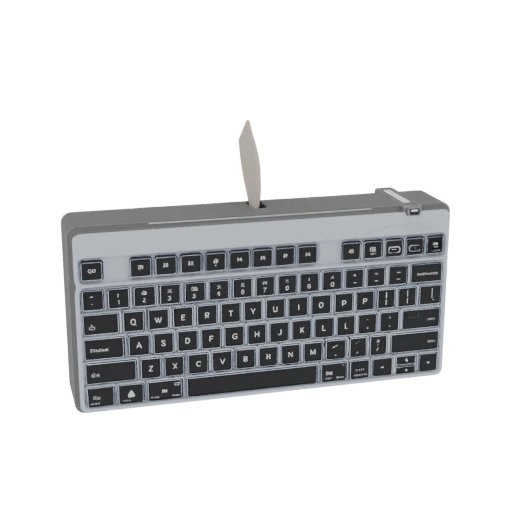 Tastiera per Home Office - Asset Stampabile 3D per Uso Studio